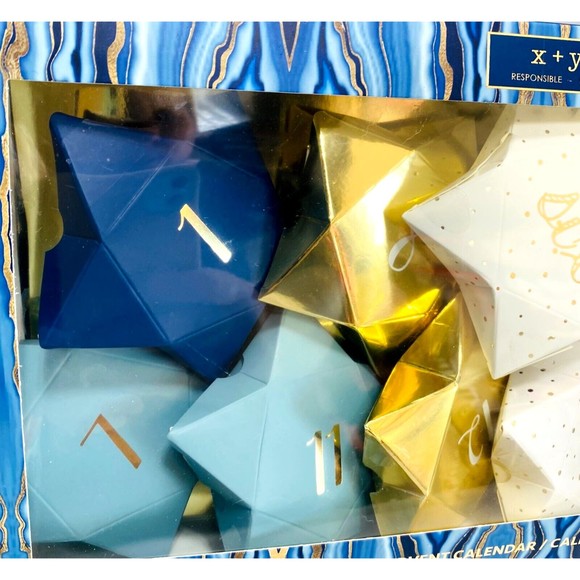 Beauty Bath & Body Advent Calendar Pentagram Numbered Boxes Women's Gift Box - Picture 2 of 8